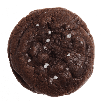 Big Dark Chocolate Sea Salt cookies