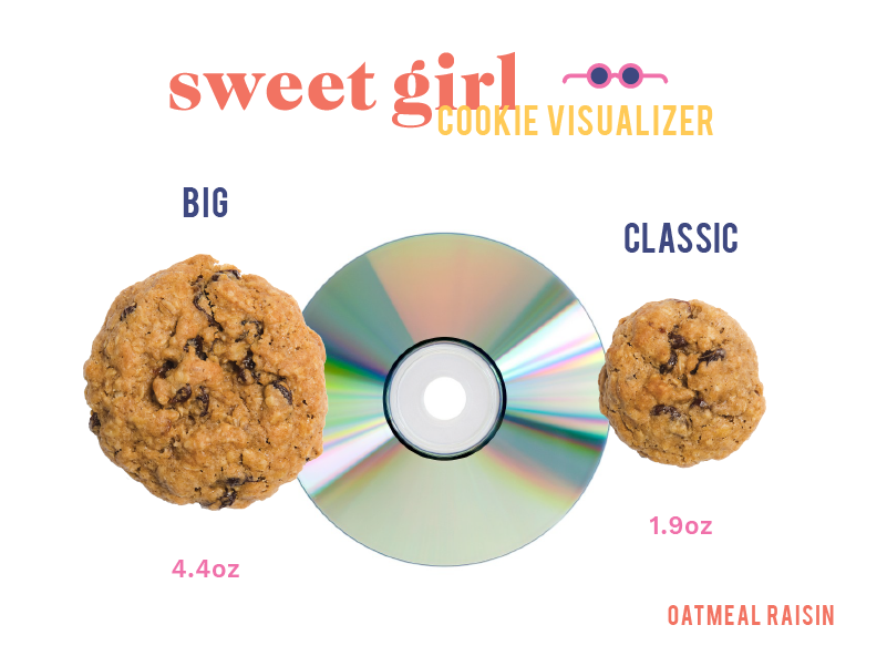 large gourmet oatmeal raisin cookie gifts