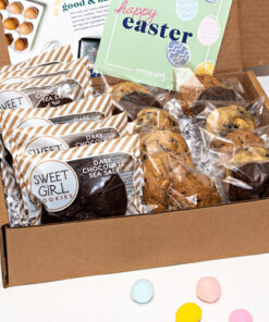 Easter basket, easter cookies, large easter cookies, nationwide shipping