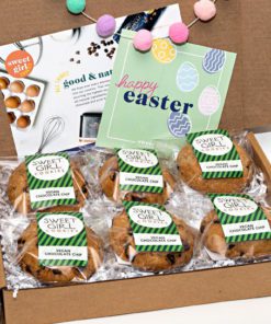 easter cookies, vegan easter cookies, easter basket large vegan cookies, nationwide shipping, charlotte nc