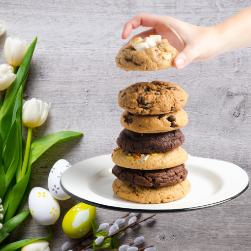 easter big cookies, mail order cookies, easter baskets, nationwide shipping