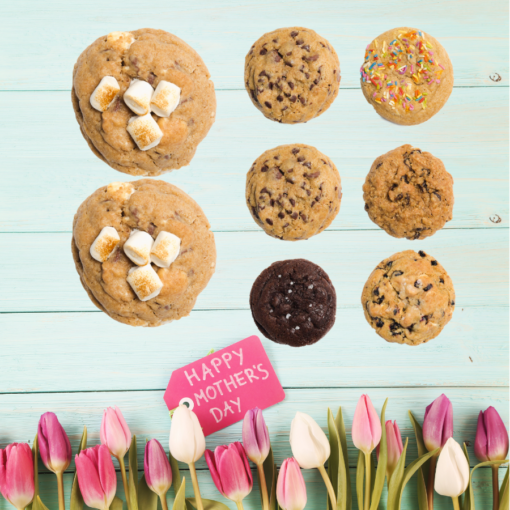 mother's day gift, mother's day cookies, nationwide shipping, clean ingredients