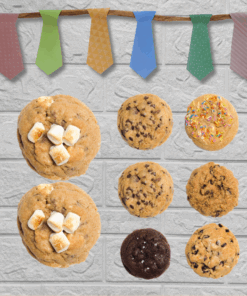 Father's Day Cookie gift box, nationwide shipping, award winning, all natural, clean ingredients