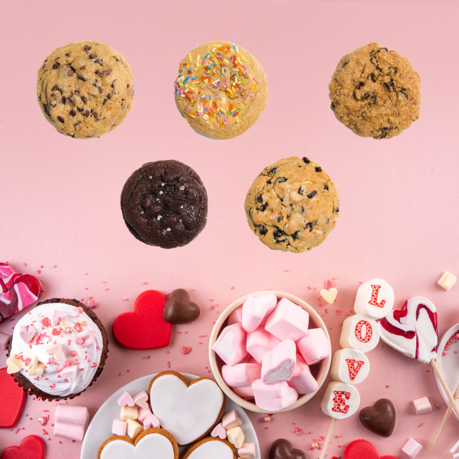 gourmet valentine's day cookies, nationwide shipping