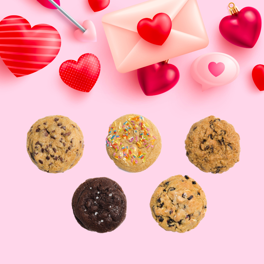 gourmet valentine's day cookies, nationwide shipping